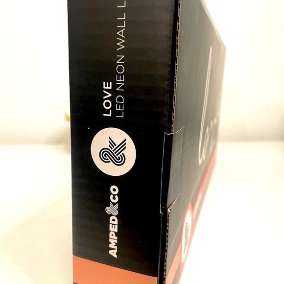 NEW Acrylic LOVE Neon Sign Electric Plug-In (New in Box) - Picture 8 of 8